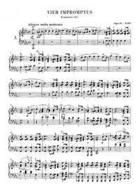 Impromptus et moments musicaux - Franz Schubert